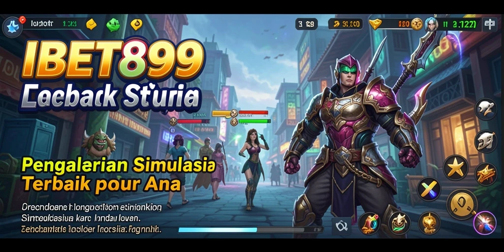 Screenshot gameplay IBET899 yang menunjukkan simulasi mendetail.