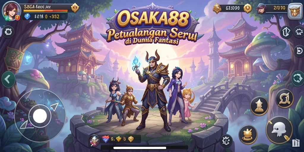 Screenshot gameplay OSAKA88 yang menampilkan aksi petualangan seru.