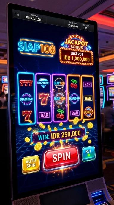 Tampilan utama aplikasi siap108 yang bersih dan sederhana.